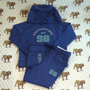 Toddler Vineyard Vines Navy Set with Green Accents